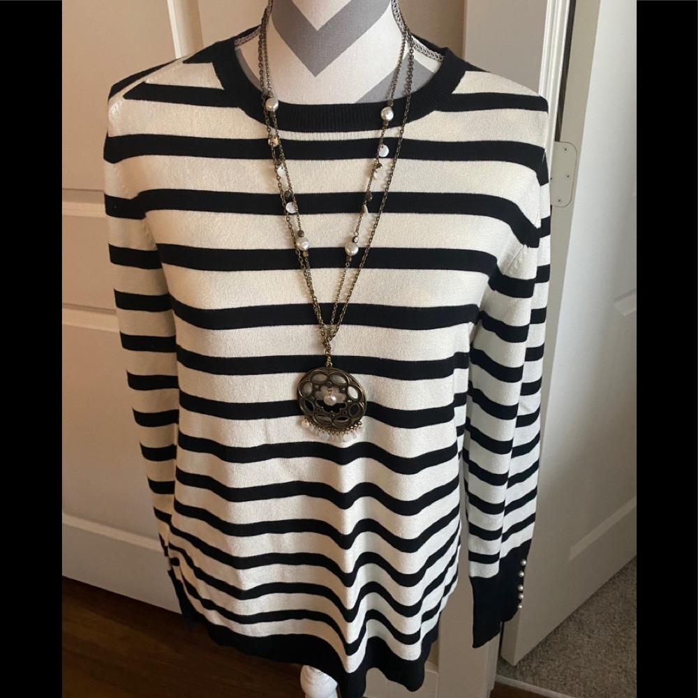 Zara Basic Stripe Sweater